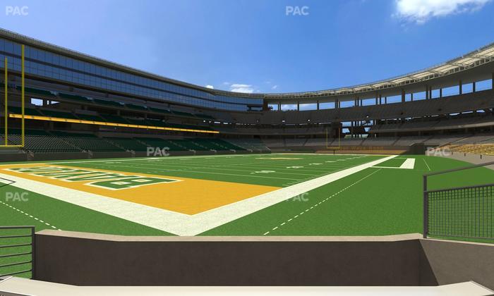 McLane Stadium - Section 131 Seat View