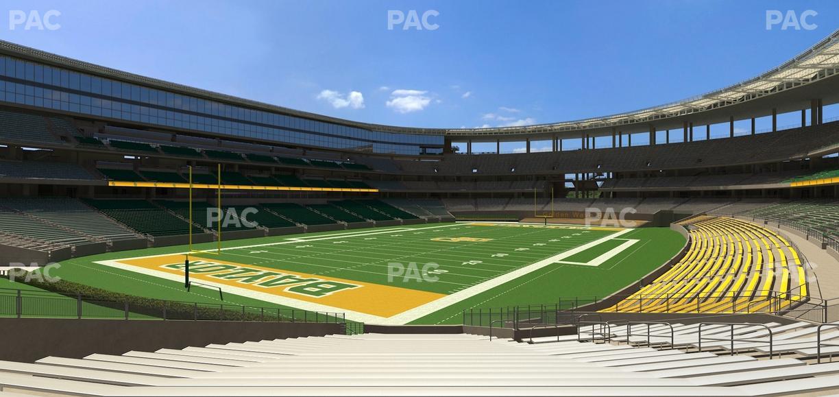 McLane Stadium - Section 131 Seat View