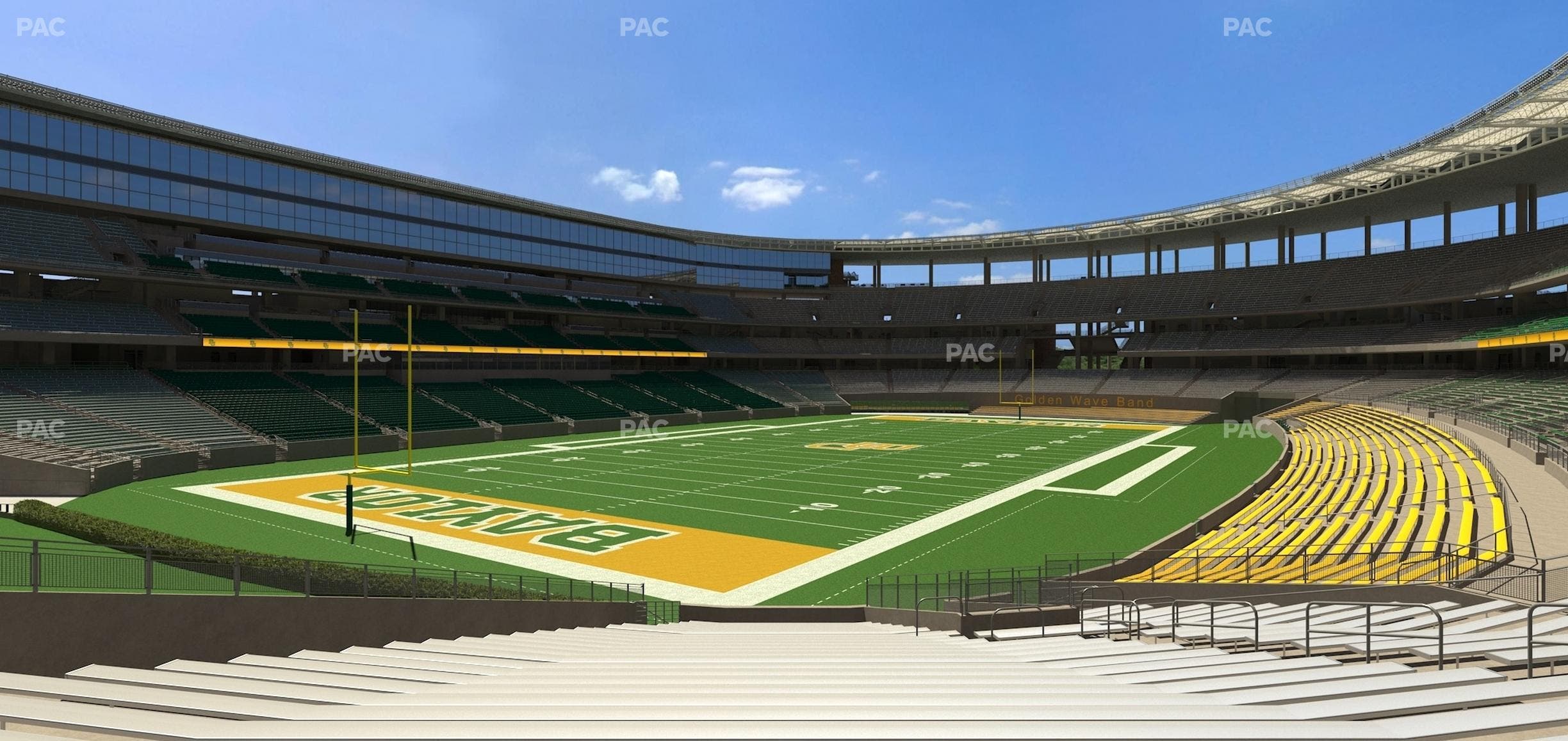McLane Stadium - Section 131 Seat View