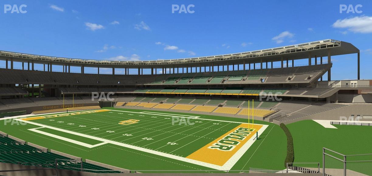 McLane Stadium - Section 201 Seat View