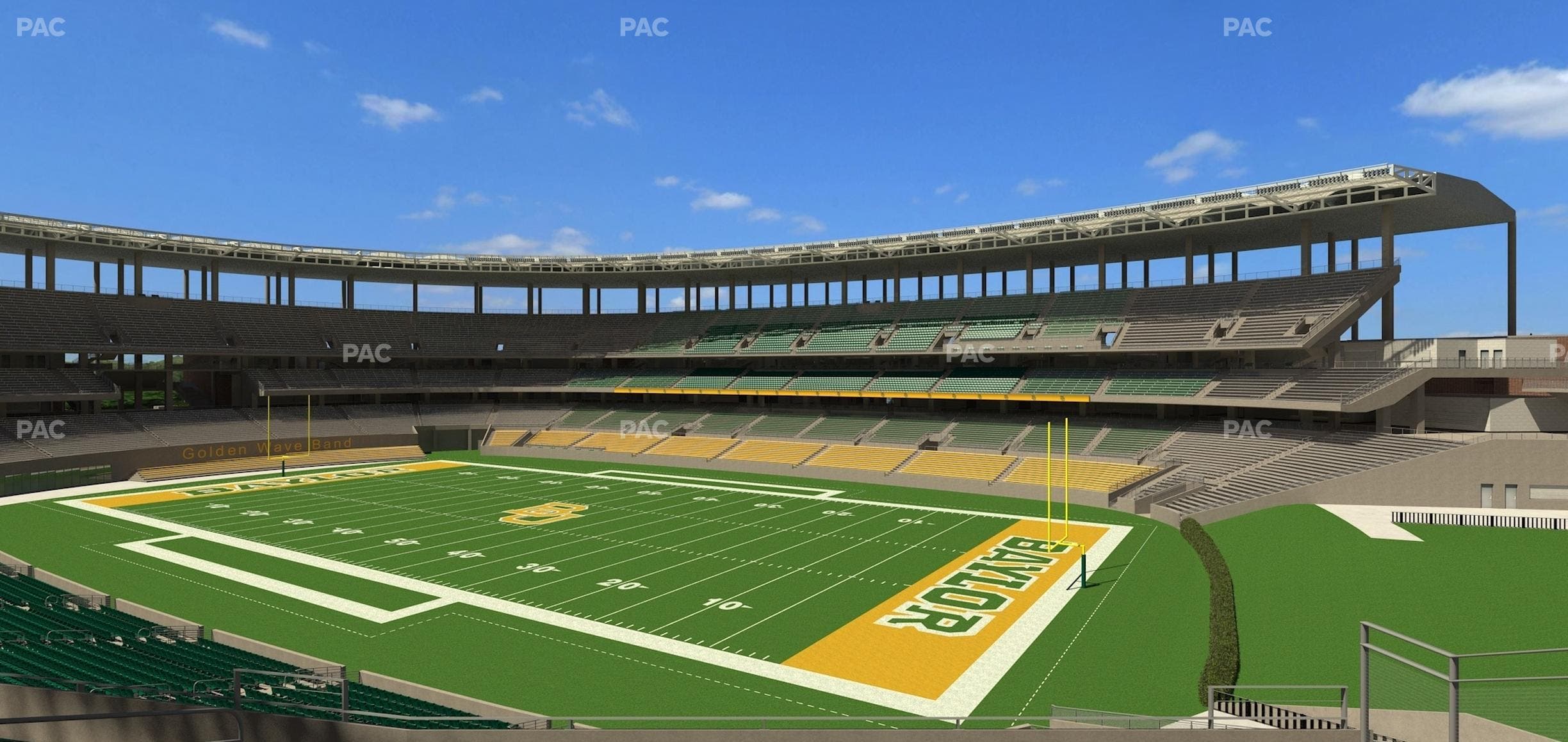 McLane Stadium - Section 201 Seat View
