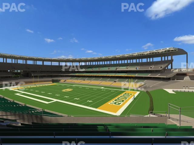 McLane Stadium - Section 201 Seat View
