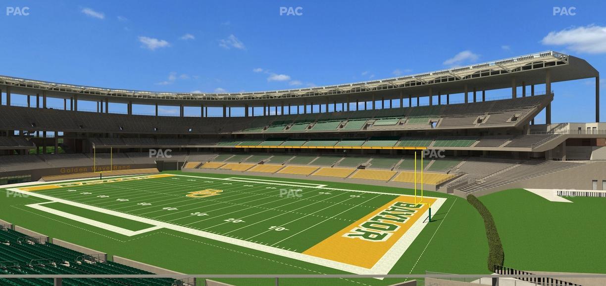 McLane Stadium - Section 201 Seat View