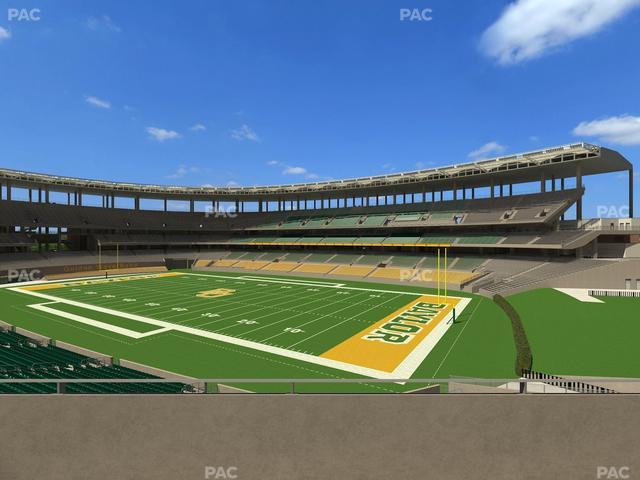 McLane Stadium - Section 201 Seat View