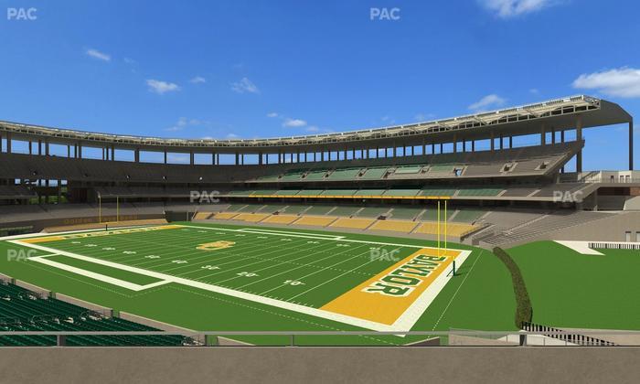 McLane Stadium - Section 201 Seat View