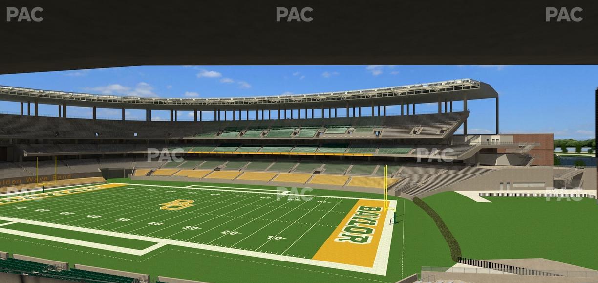 McLane Stadium - Section 202 Seat View