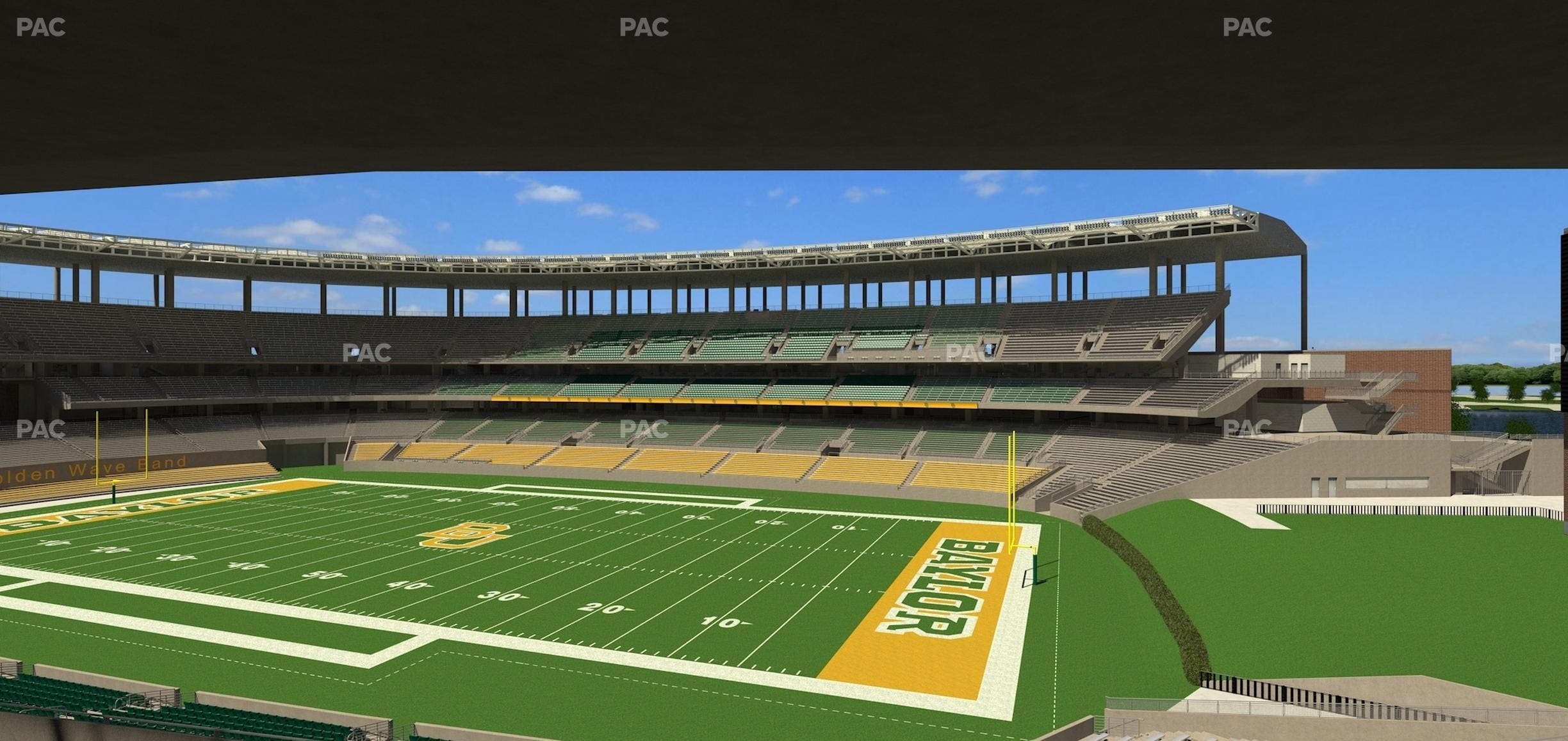 McLane Stadium - Section 202 Seat View