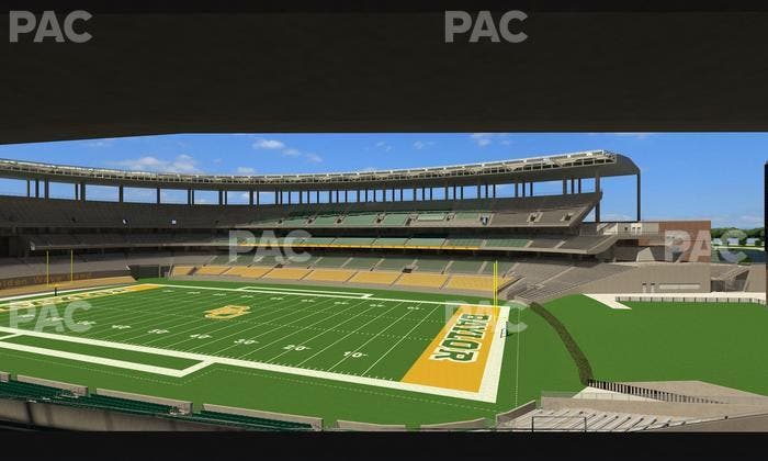 McLane Stadium - Section 202 Seat View