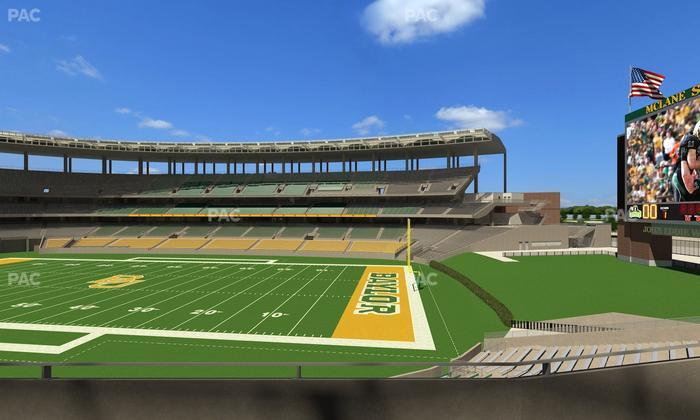 McLane Stadium - Section 202 Seat View