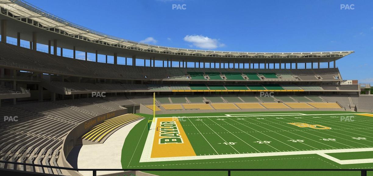 McLane Stadium - Section 210 Seat View