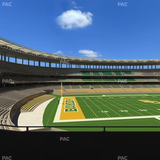 McLane Stadium - Section 210 Seat View