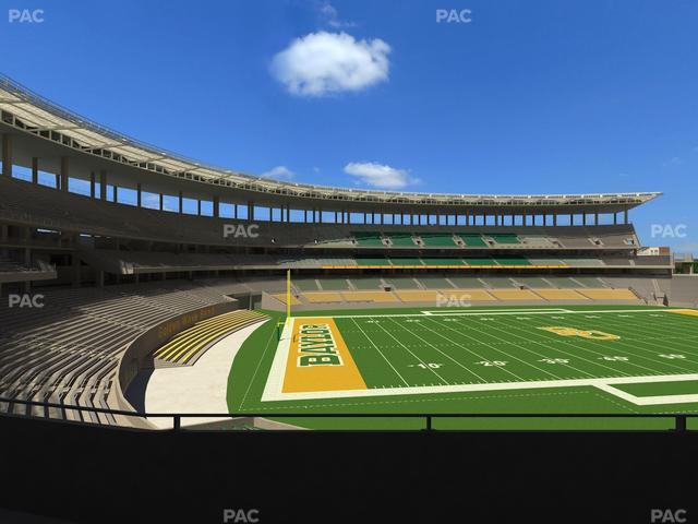 McLane Stadium - Section 210 Seat View