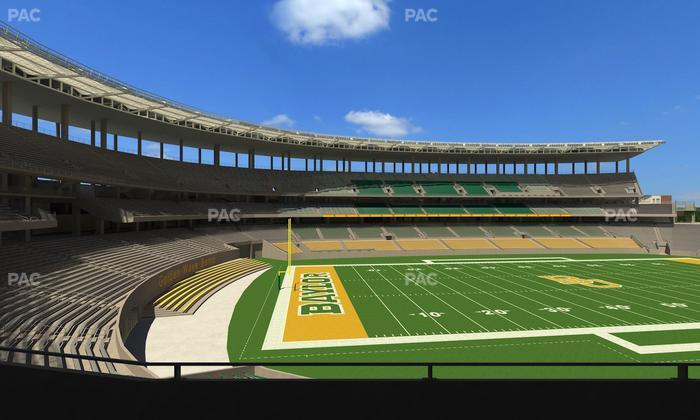 McLane Stadium - Section 210 Seat View
