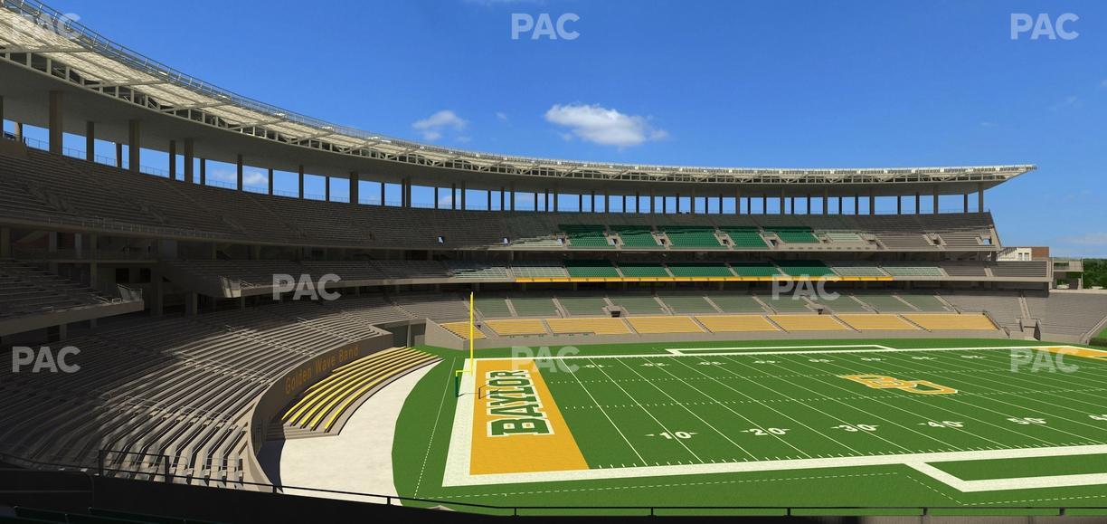 McLane Stadium - Section 210 Seat View