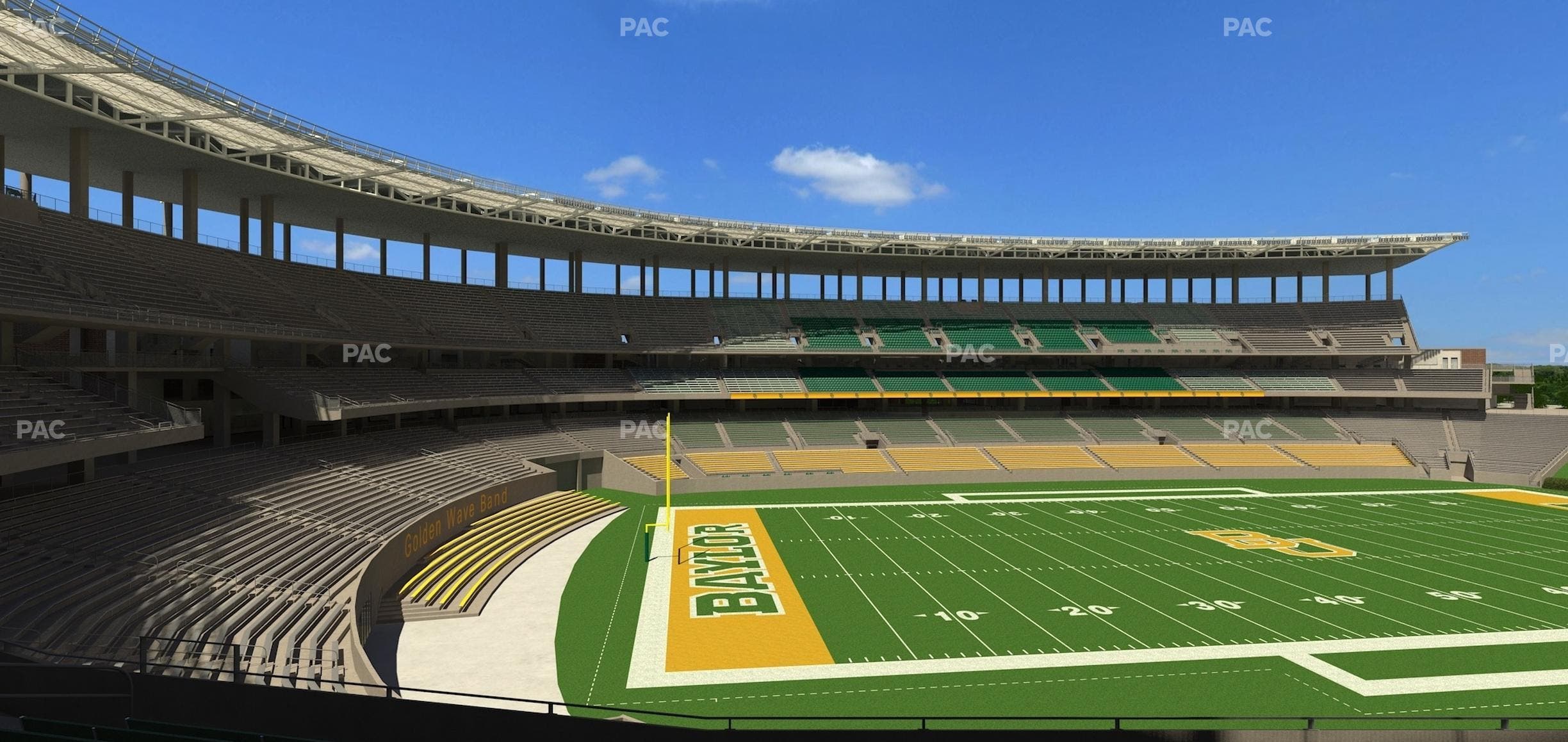 McLane Stadium - Section 210 Seat View