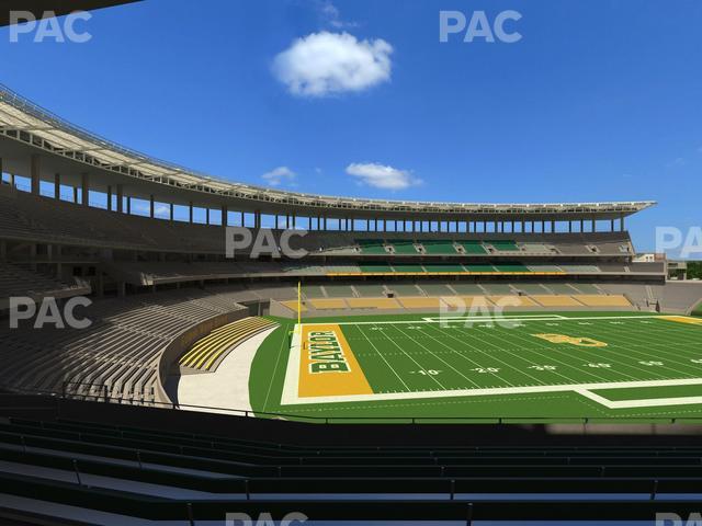 McLane Stadium - Section 210 Seat View