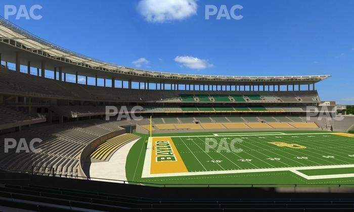 McLane Stadium - Section 210 Seat View