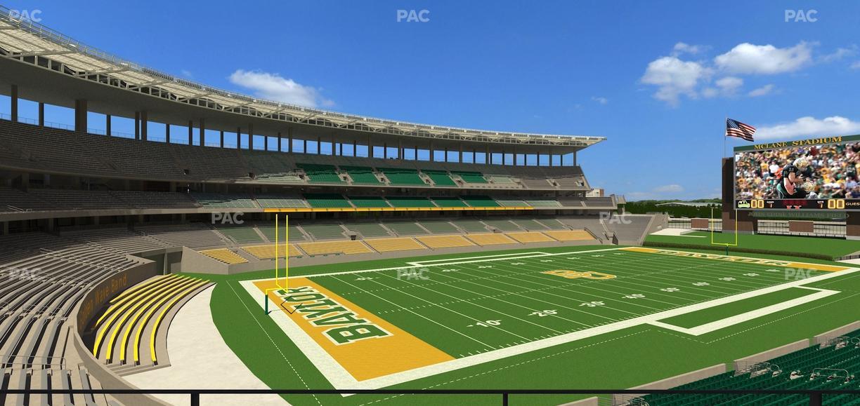 McLane Stadium - Section 211 Seat View