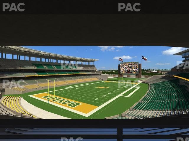McLane Stadium - Section 212 Seat View