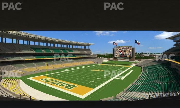 McLane Stadium - Section 212 Seat View