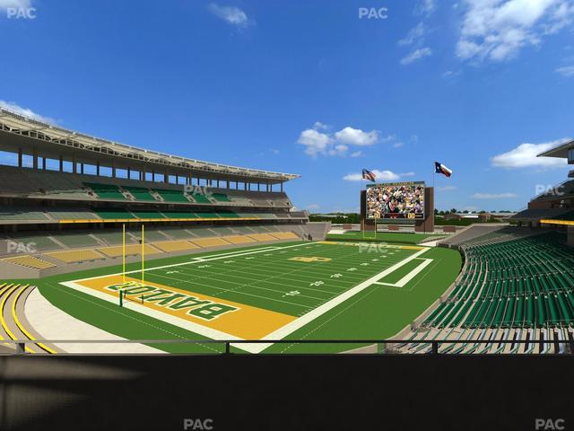 McLane Stadium - Section 212 Seat View