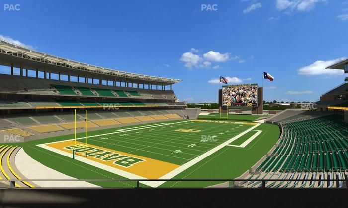 McLane Stadium - Section 212 Seat View