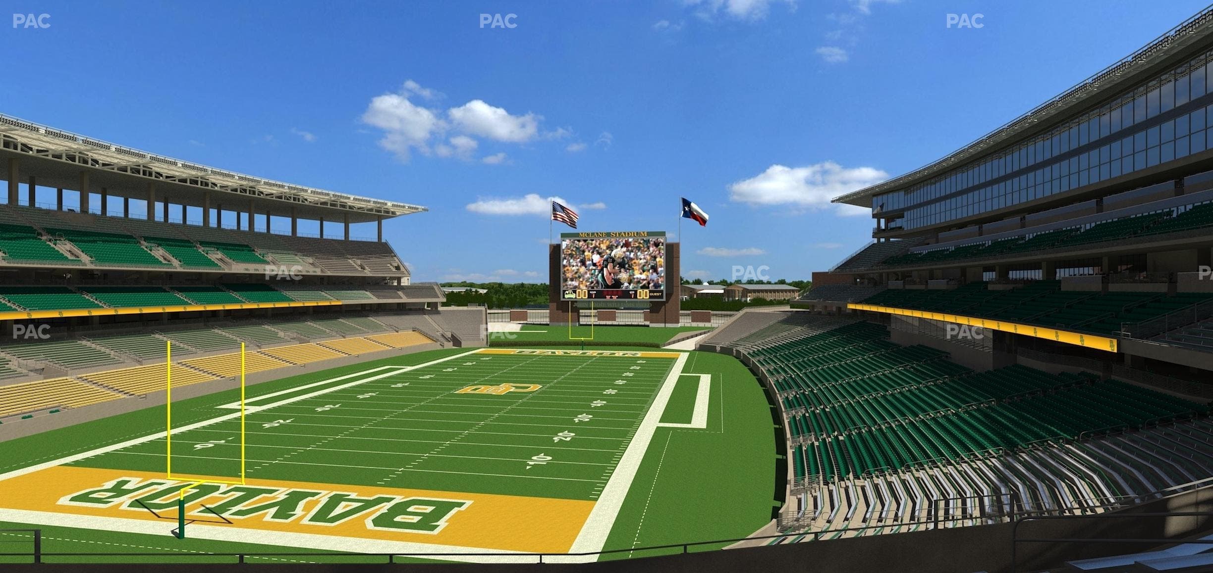 McLane Stadium - Section 213 Seat View