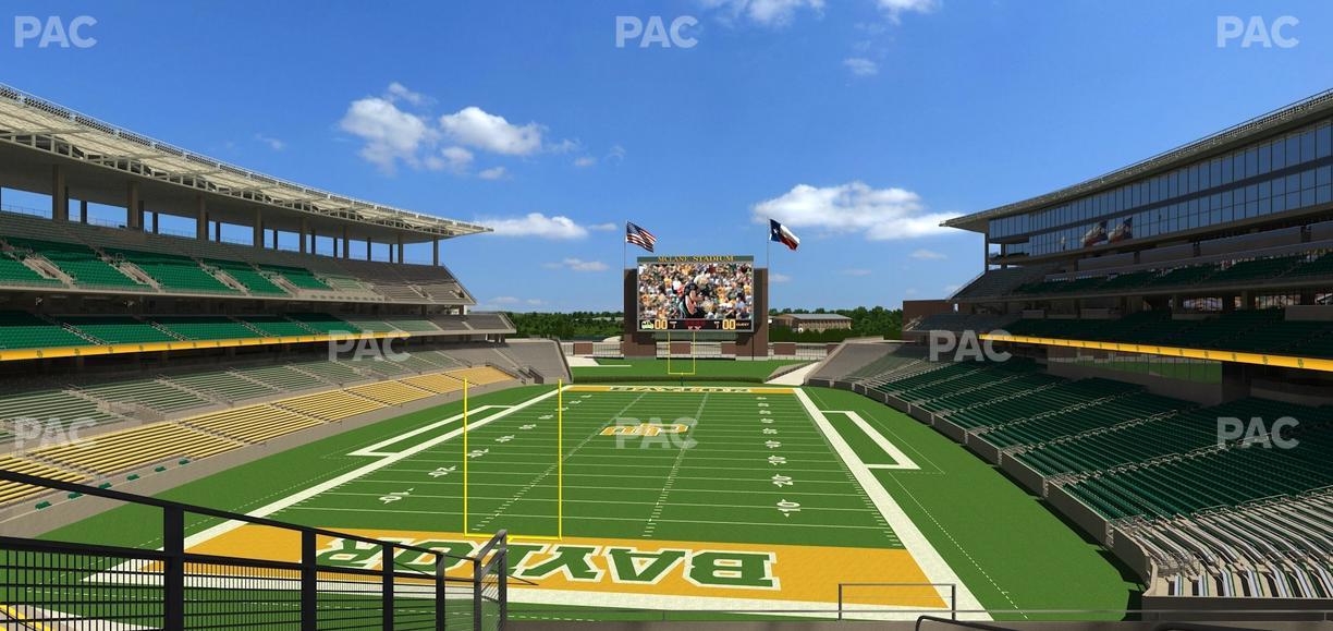 McLane Stadium - Section 215 A Seat View