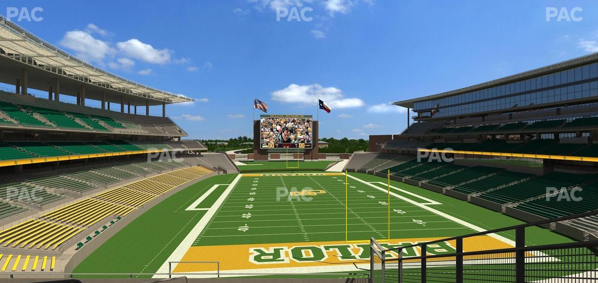 McLane Stadium - Section 215 B Seat View