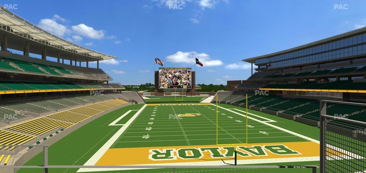 McLane Stadium - Section 215 B Seat View