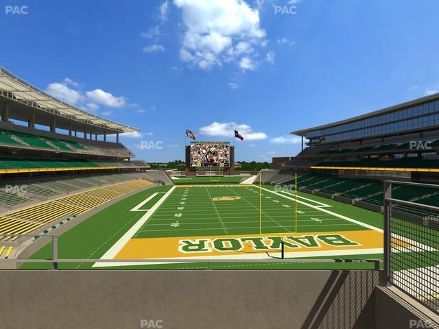 McLane Stadium - Section 215 B Seat View