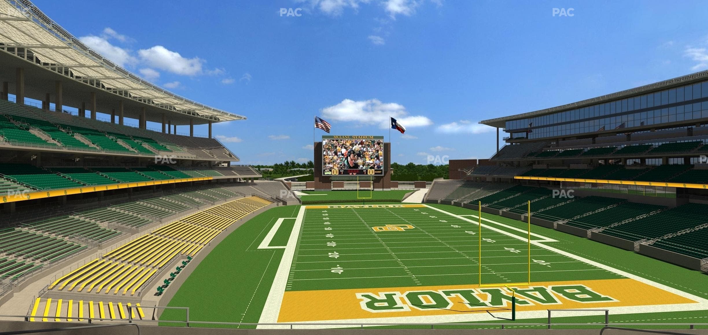 McLane Stadium - Section 216 Seat View