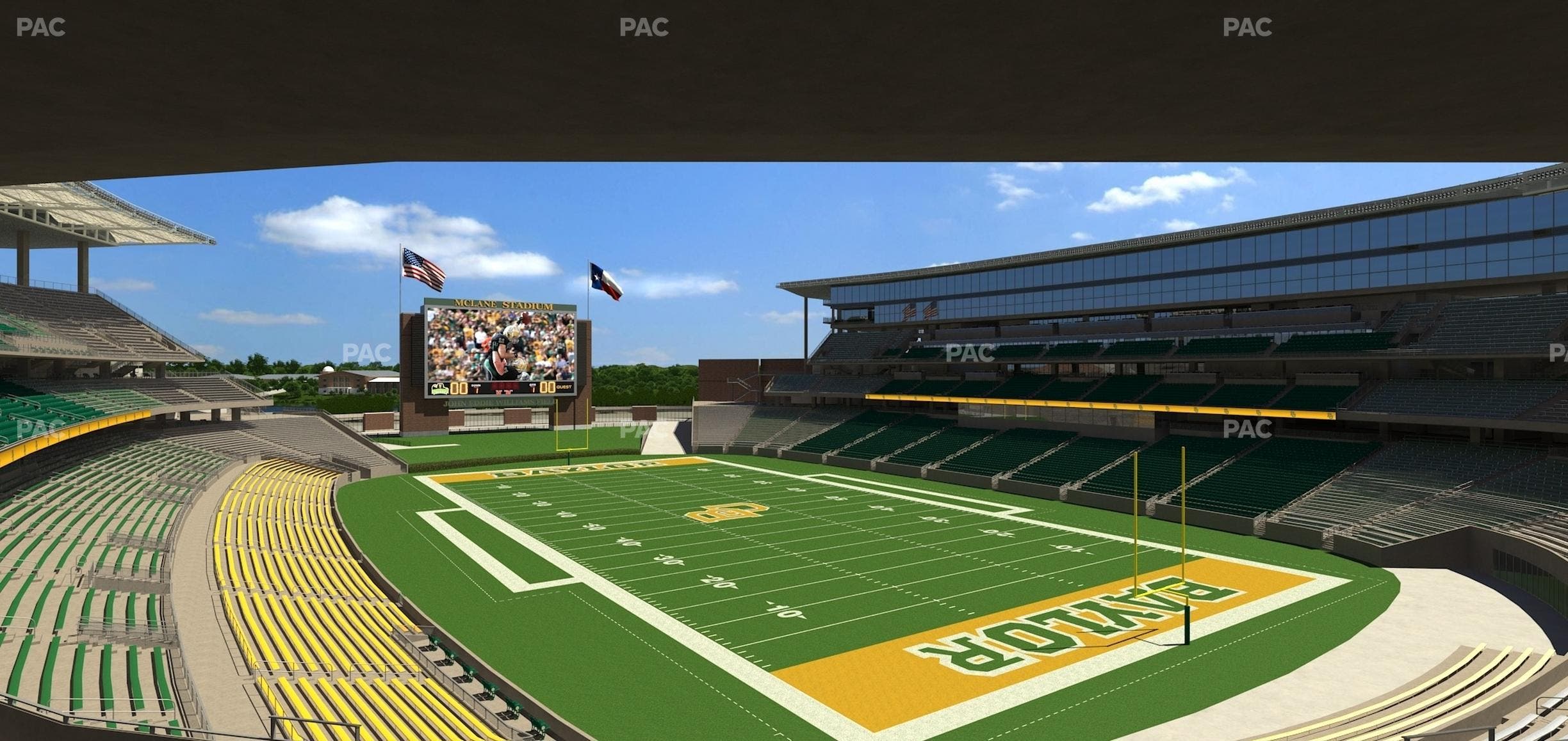 McLane Stadium - Section 218 Seat View
