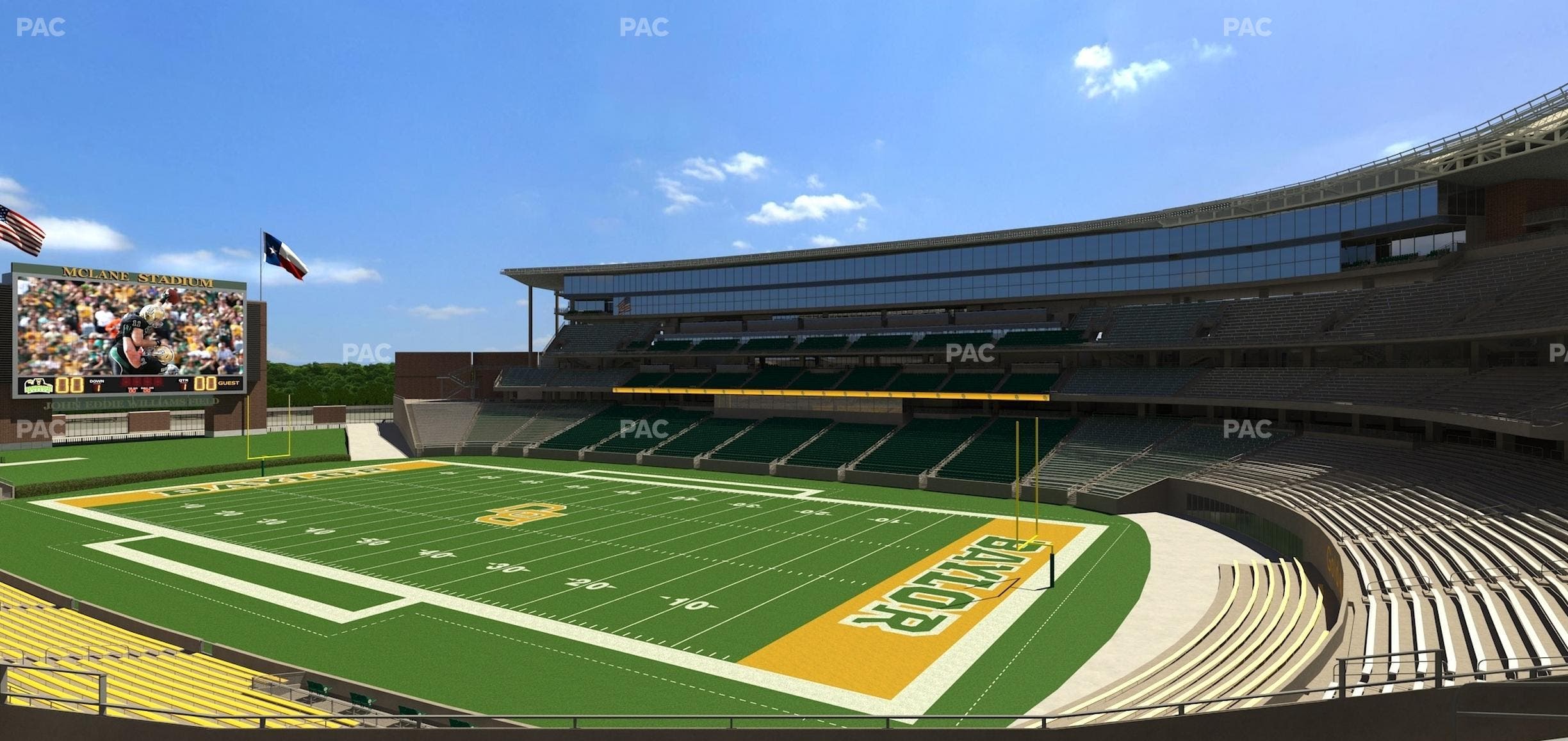 McLane Stadium - Section 219 Seat View