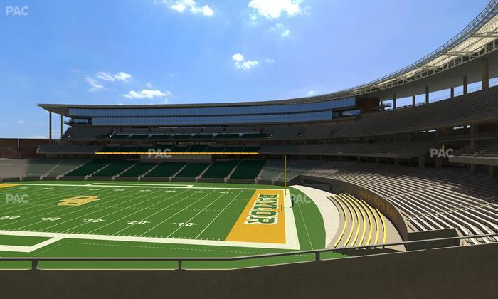 McLane Stadium - Section 220 Seat View