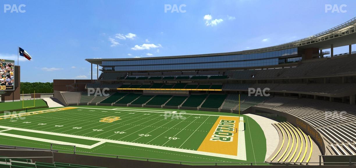 McLane Stadium - Section 220 Seat View