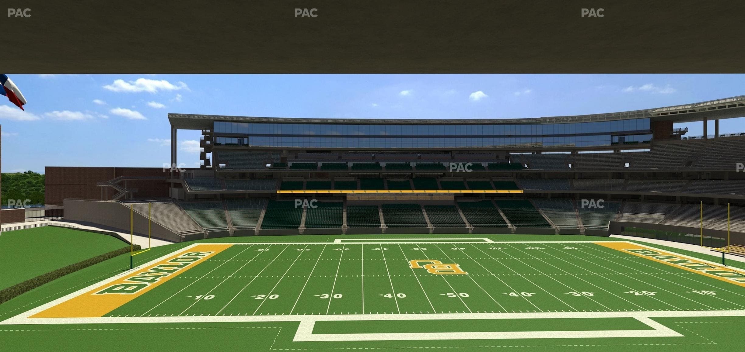 McLane Stadium - Section 225 Seat View