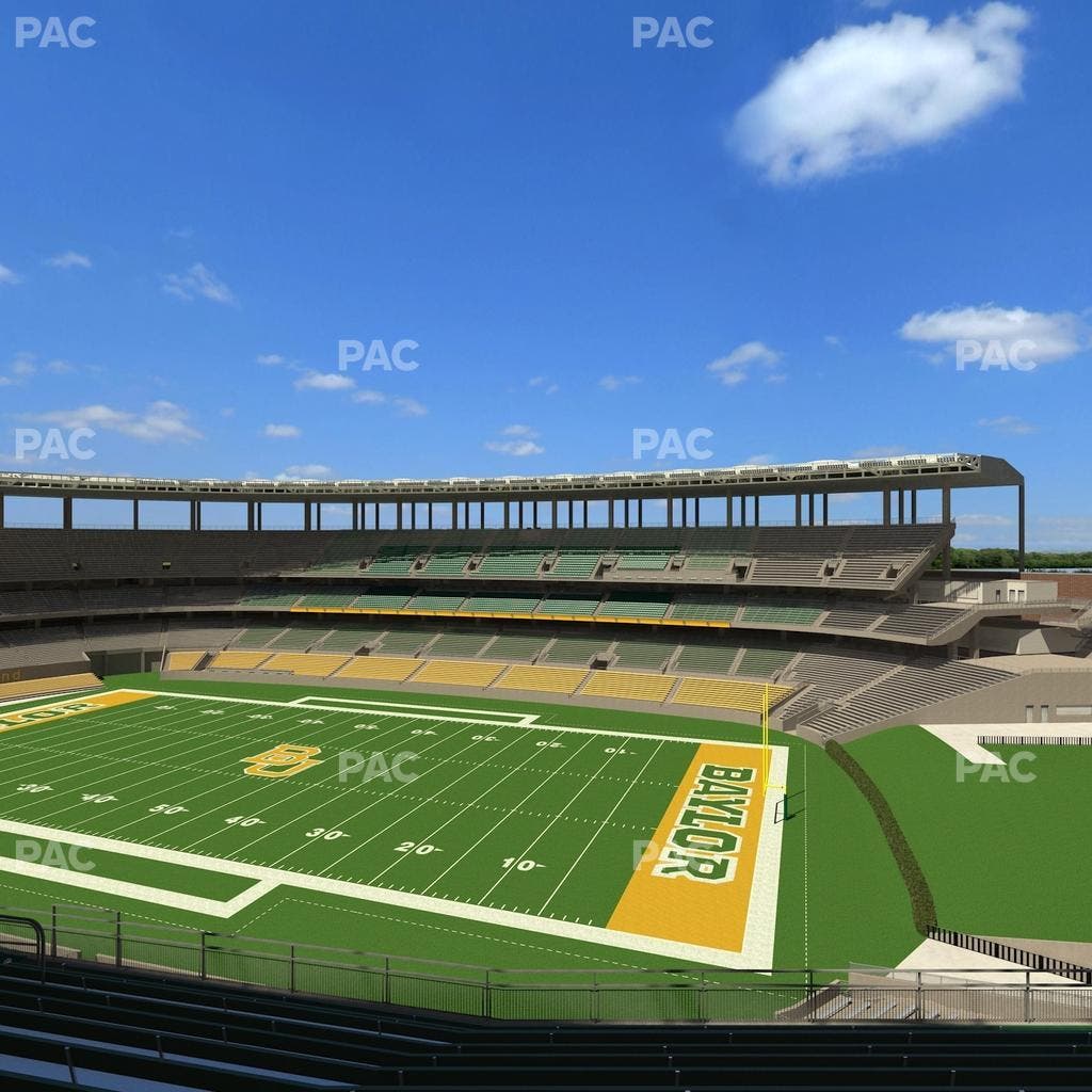 McLane Stadium - Section 301 Seat View