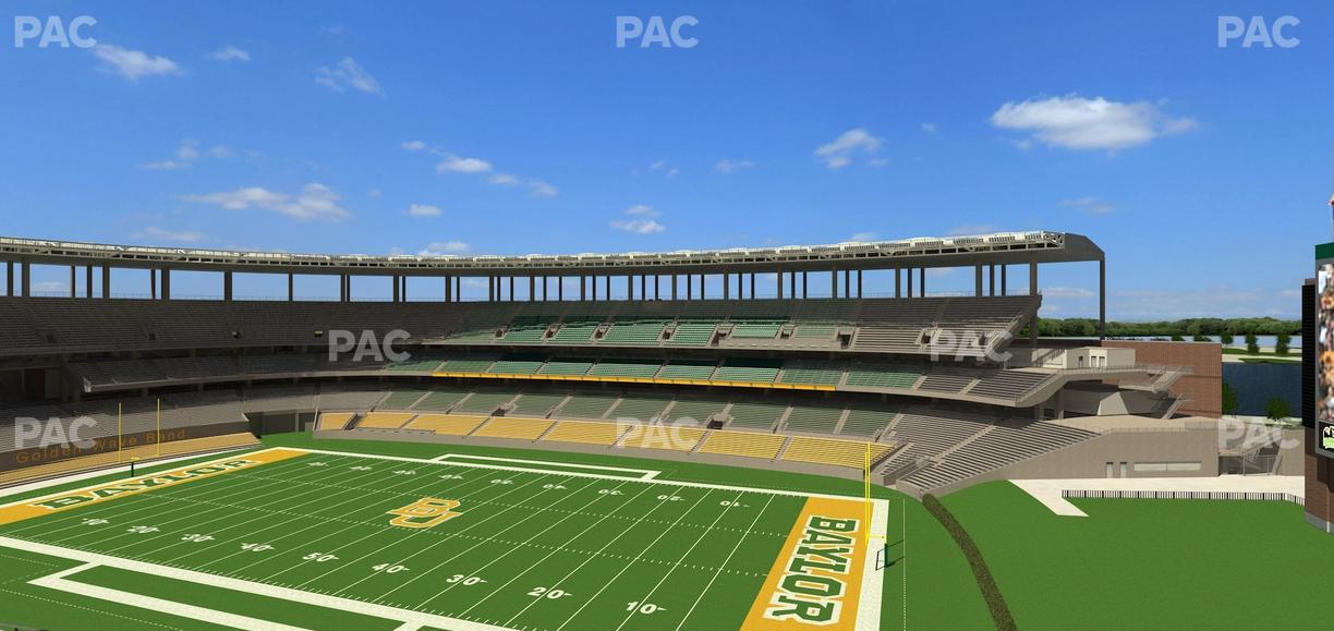 McLane Stadium - Section 301 Seat View