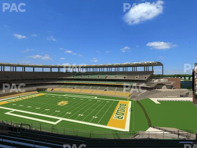 McLane Stadium - Section 301 Seat View