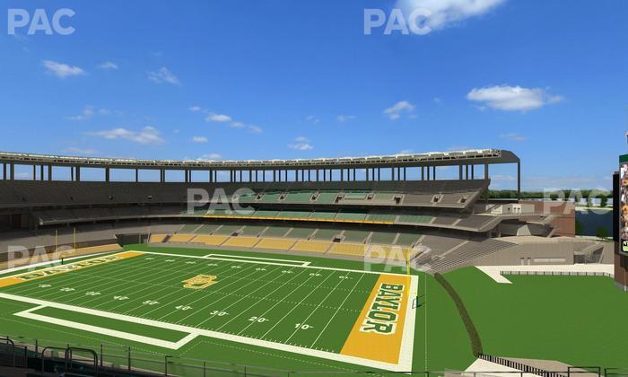 McLane Stadium - Section 301 Seat View