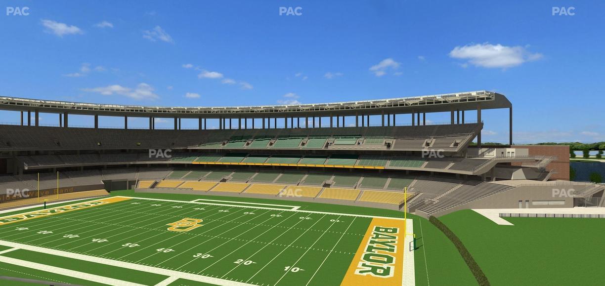 McLane Stadium - Section 301 Seat View