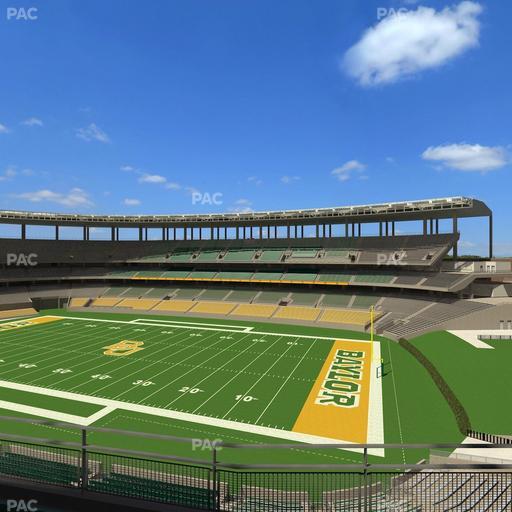 McLane Stadium - Section 301 Seat View