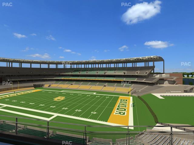 McLane Stadium - Section 301 Seat View