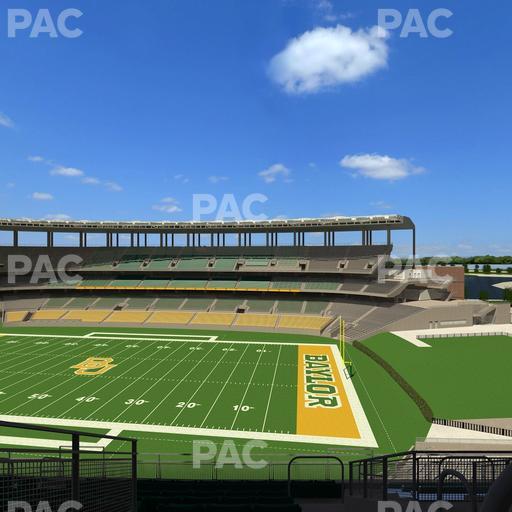 McLane Stadium - Section 302 Seat View
