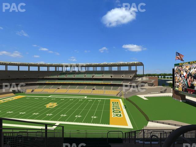 McLane Stadium - Section 302 Seat View