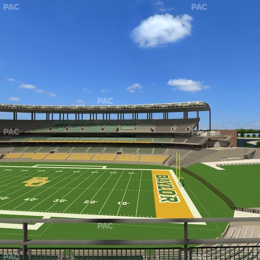 McLane Stadium - Section 302 Seat View