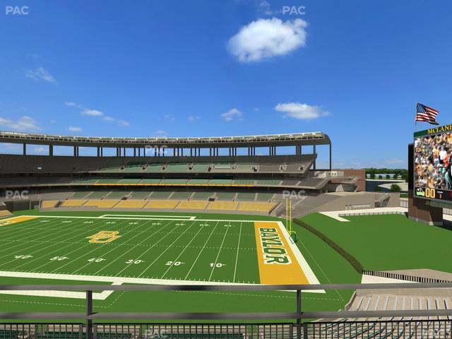 McLane Stadium - Section 302 Seat View