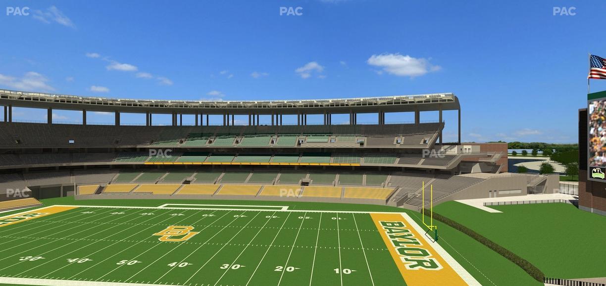McLane Stadium - Section 303 Seat View