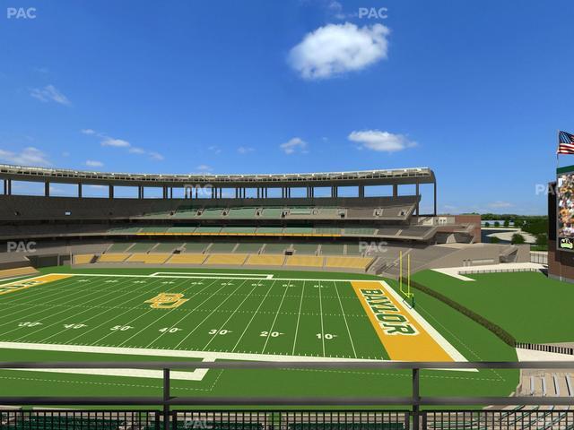 McLane Stadium - Section 303 Seat View